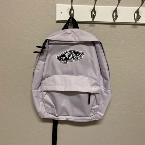 vans lilac backpack